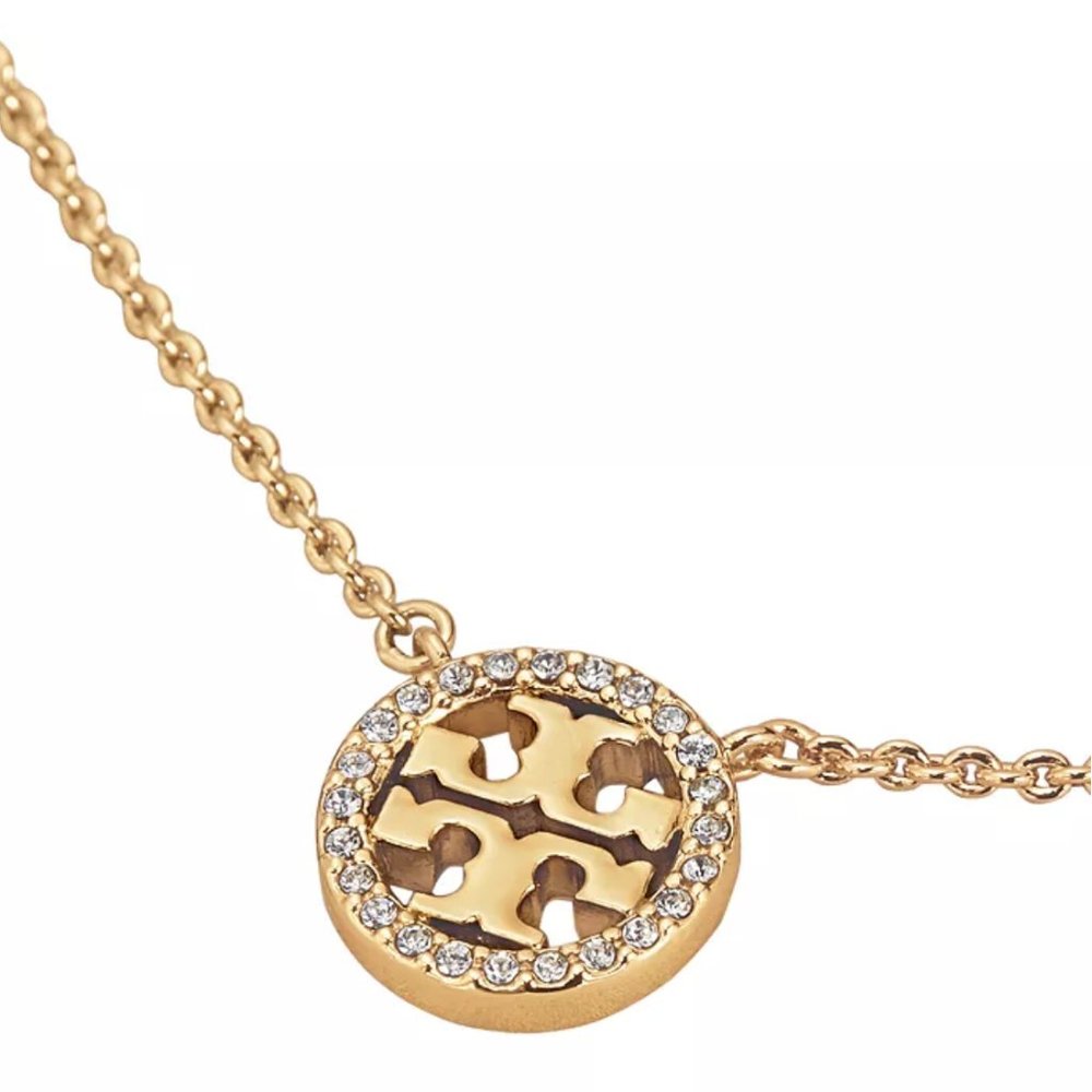 Tory Burch gold icon necklace - Picture 2 of 5